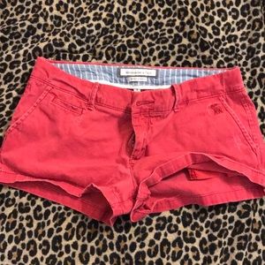 Red shorts